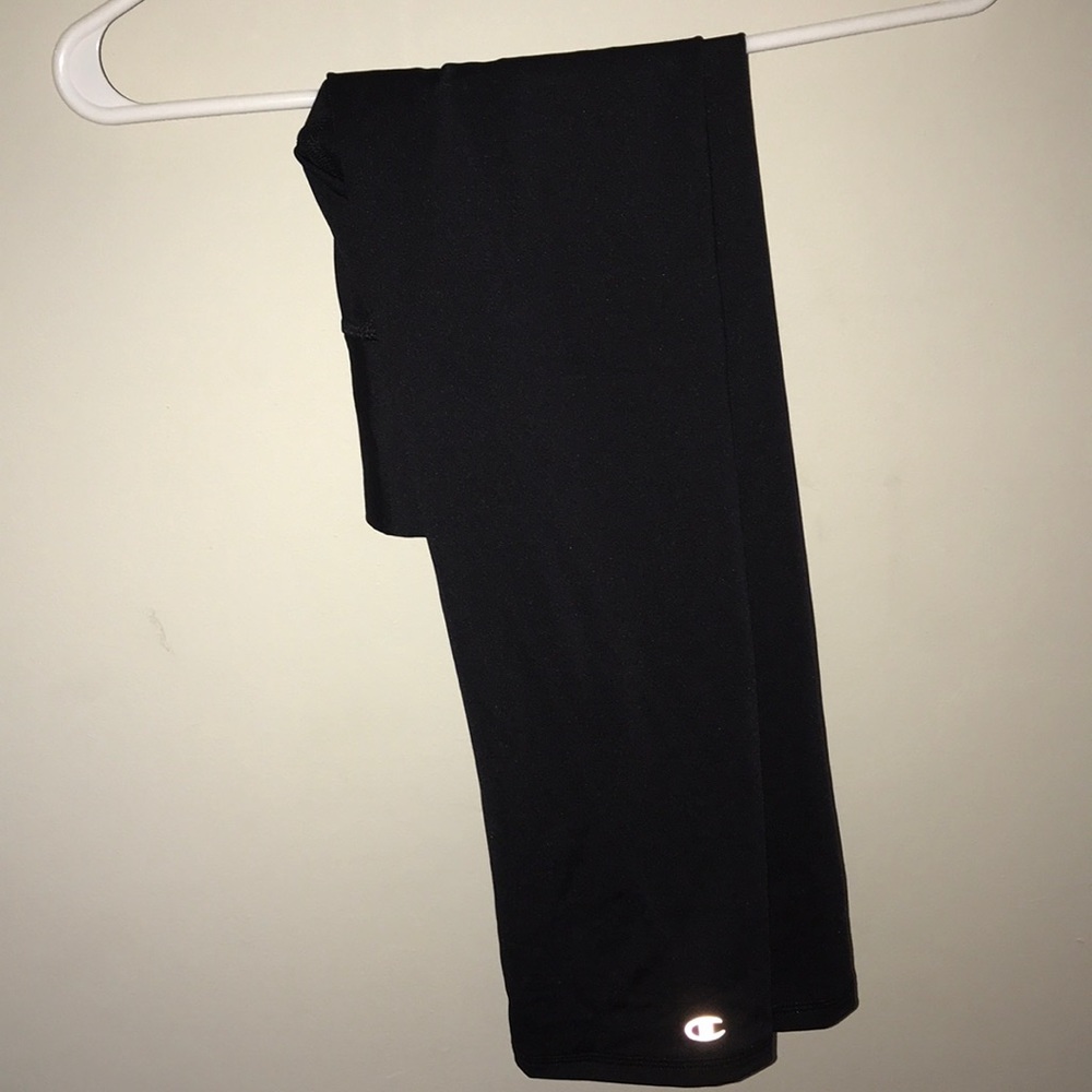 Black Champion Capris ( High Waisted )